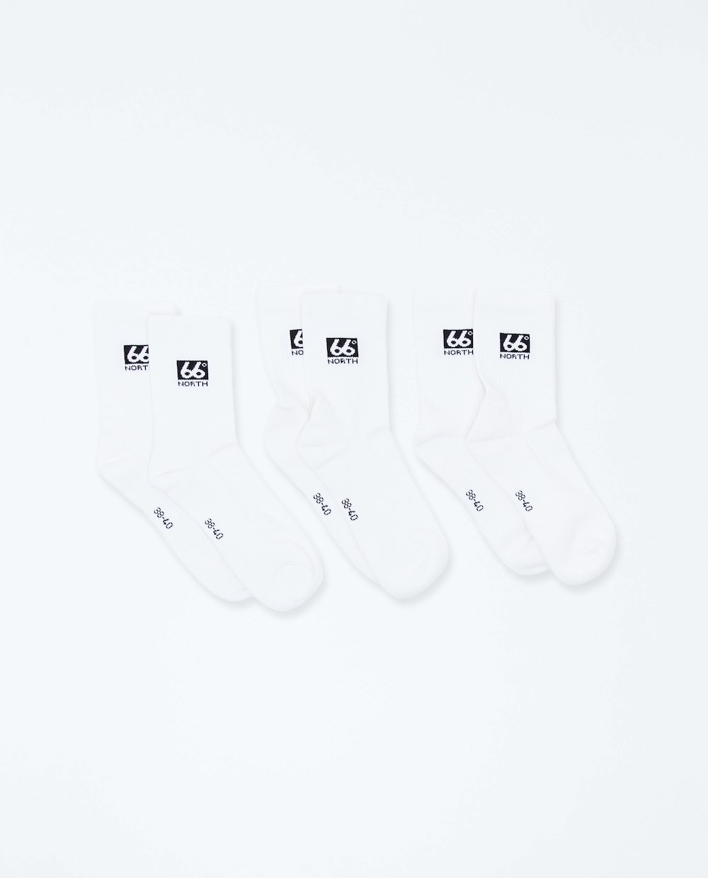 66 NORTH 66°NORTH 3-PACK SOCKS