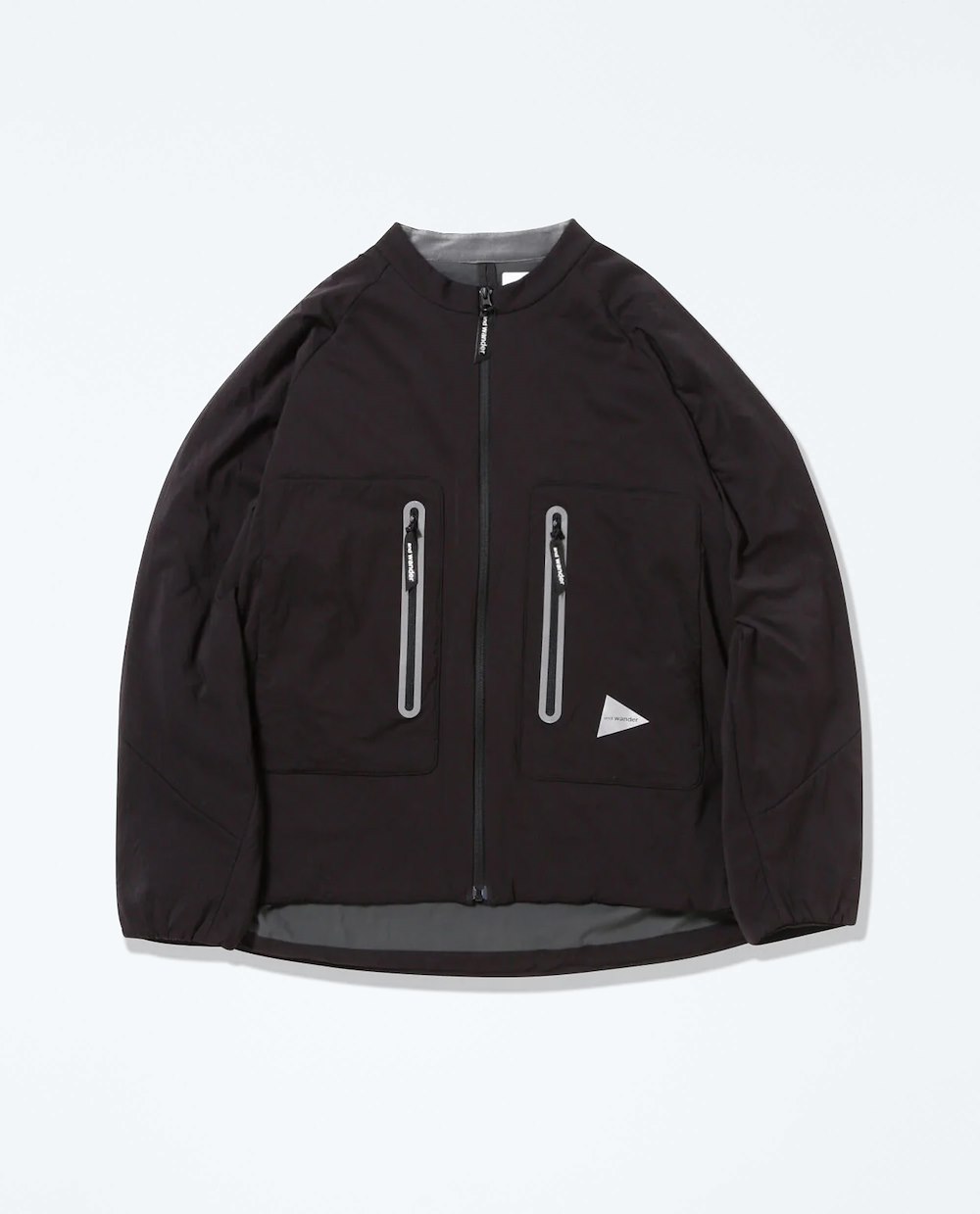 AND WANDER ALPHA AIR COLLARLESS JACKET