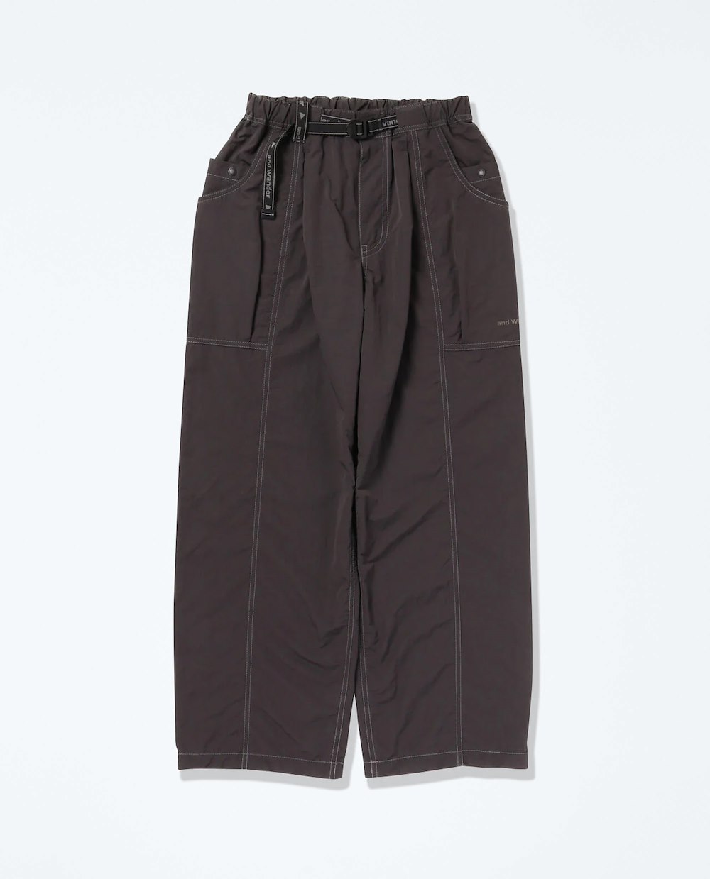 AND WANDER CRINKLED NYLON PANTS