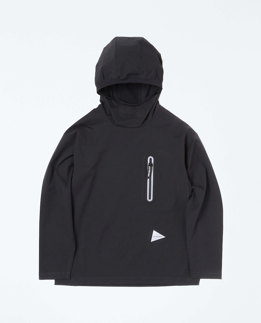 AND WANDER HYBRID WARM POCKET HOODIE