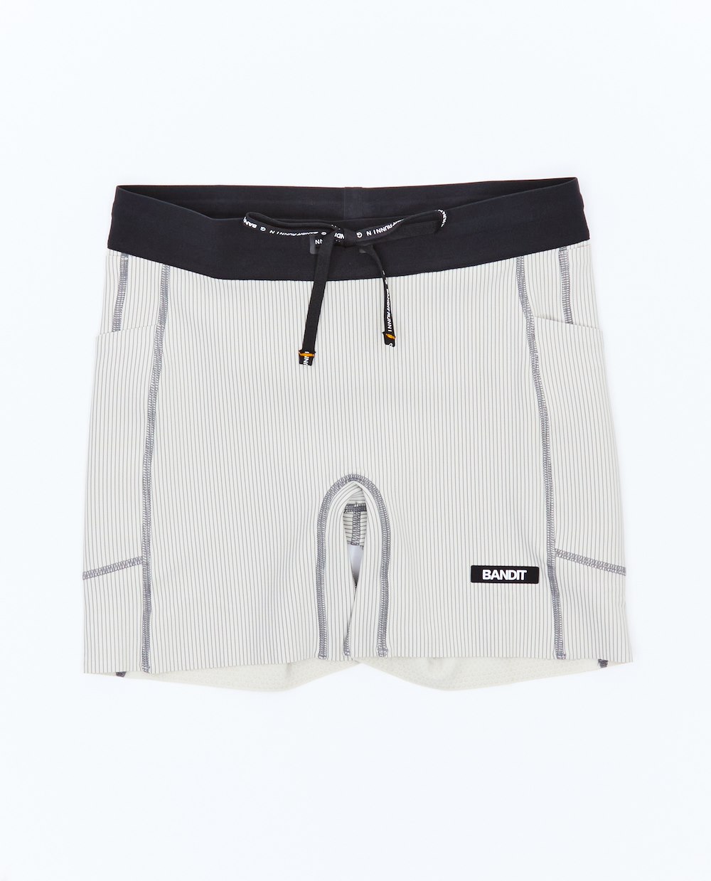 BANDIT RUNNING WOMEN'S 5” STRIPED CADENCE COMPRESSION SHORTS