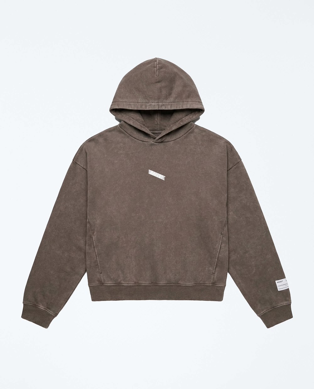 BANDIT RUNNING UNISEX CHROMA WASH CROPPED HOODIE