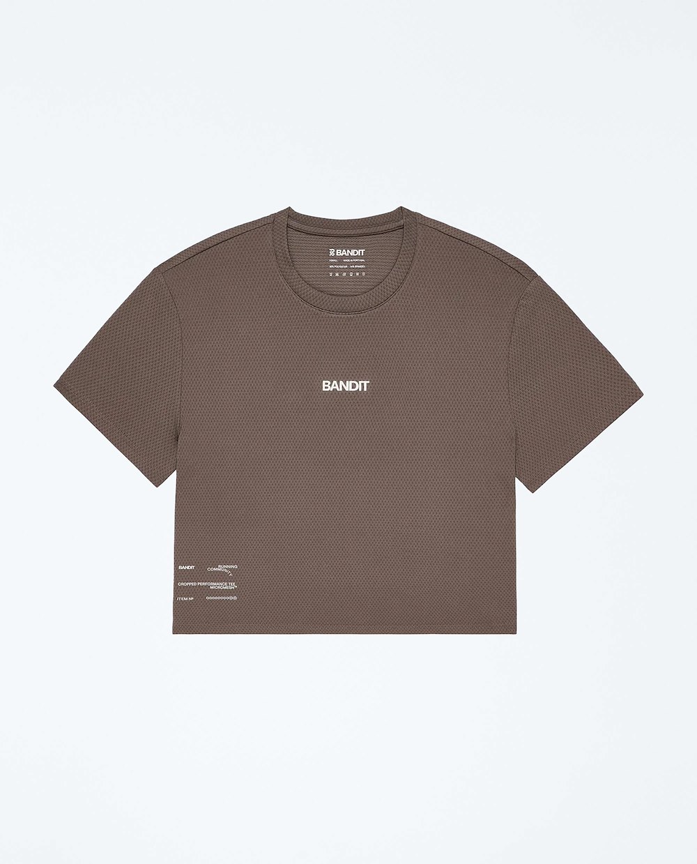 BANDIT RUNNING WOMEN'S MICROMESH™ CROPPED RUN TEE