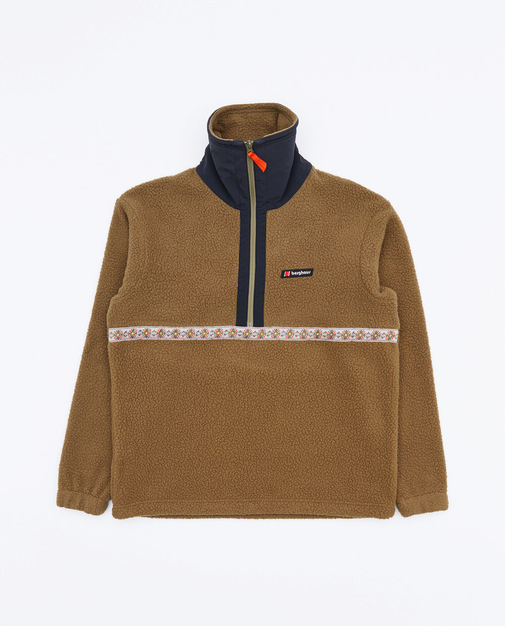 BERGHAUS U RHYNIE AZTEC HALF ZIP