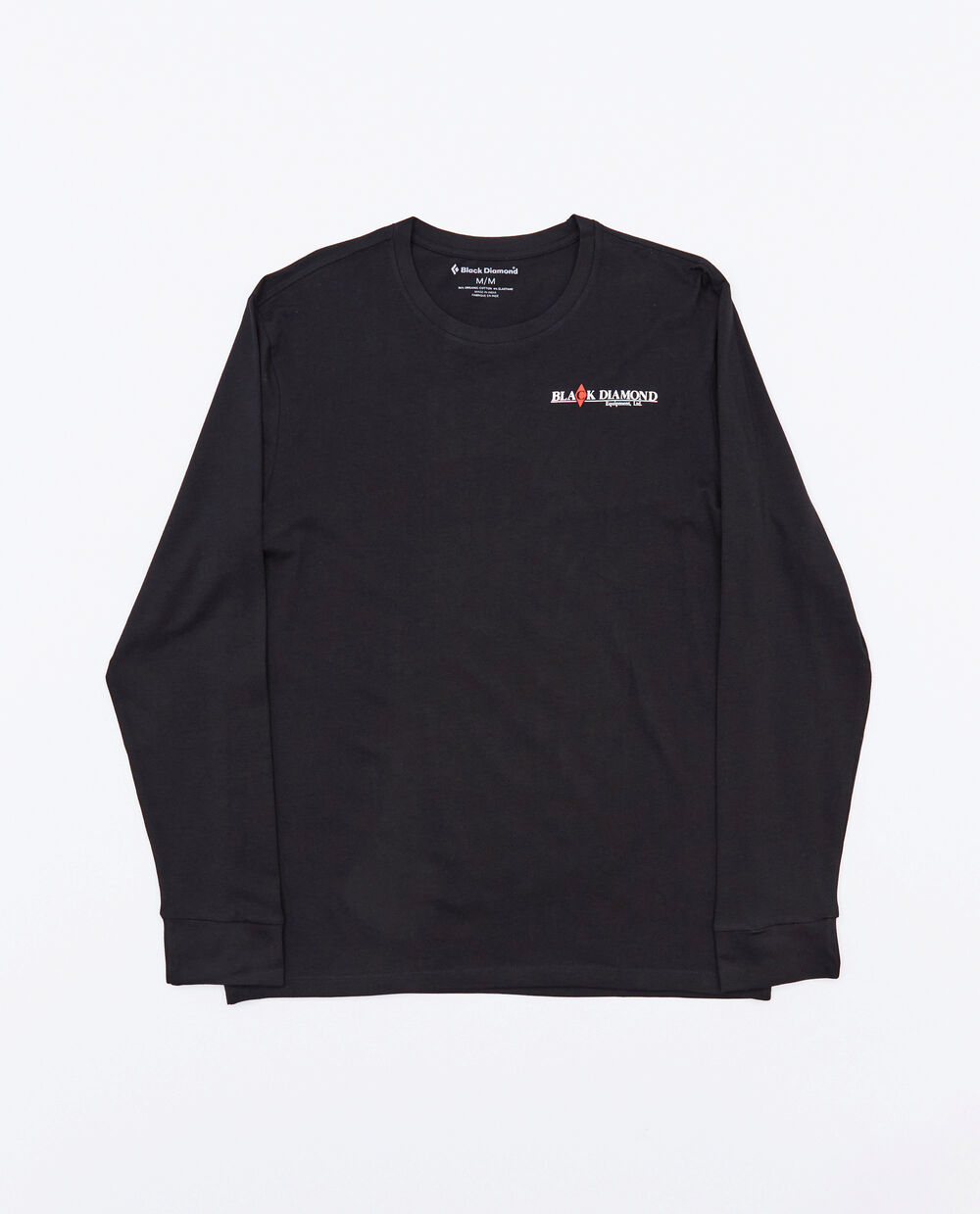 BLACK DIAMOND M HERITAGE WORDMARK LS TEE