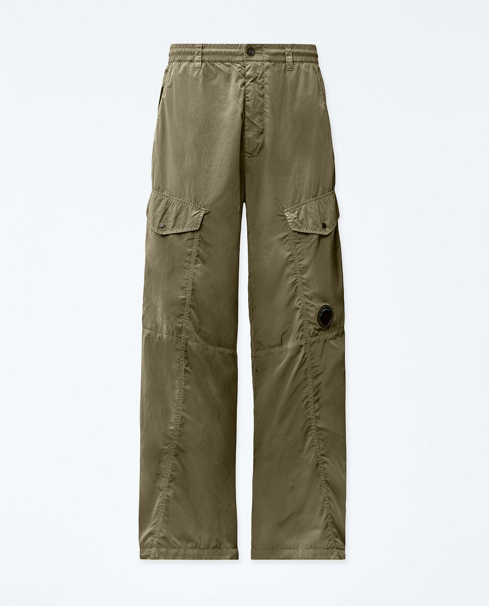 C.P. COMPANY CHROME-R NO SIDE SEAMS LENS CARGO PANTS