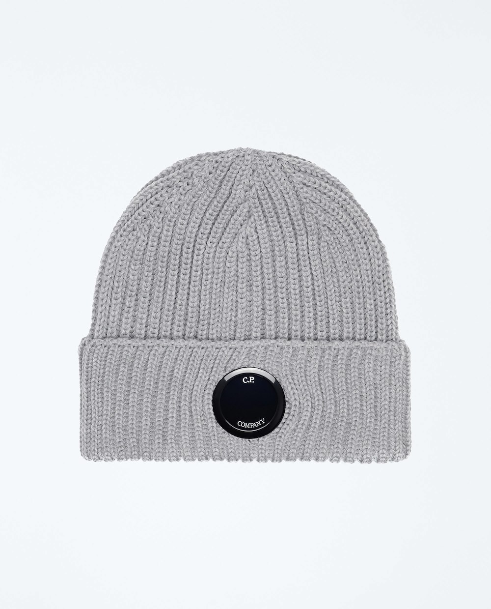 C.P. COMPANY EXTRAFINE MERINO WOOL LENS BEANIE