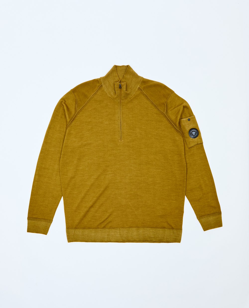 Merino Wool Polo Collar Sweater