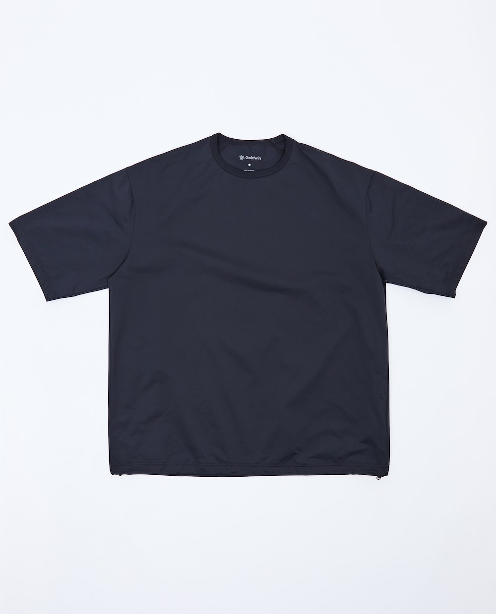 GOLDWIN HIGH GAUGE SHIRRING T-SHIRT