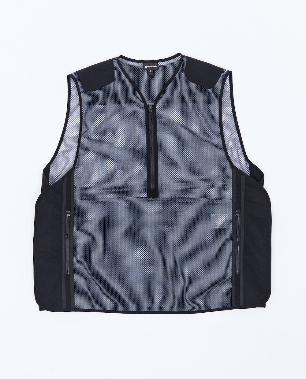 GOLDWIN TONALITH MESH HALF ZIP VEST