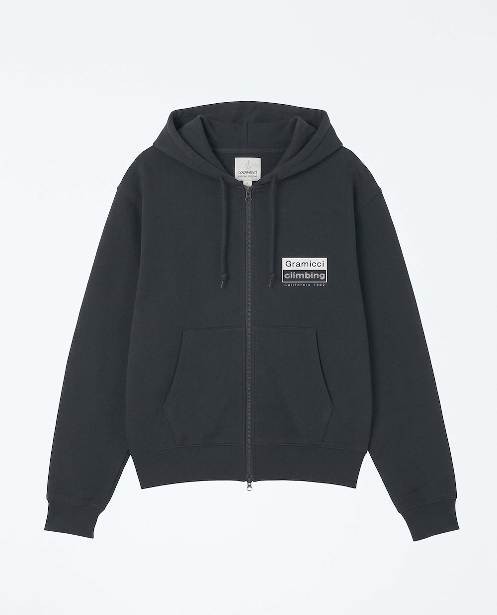 GRAMICCI GRAMICCI CLIMBING ZIP HOODED SWEATSHIRT