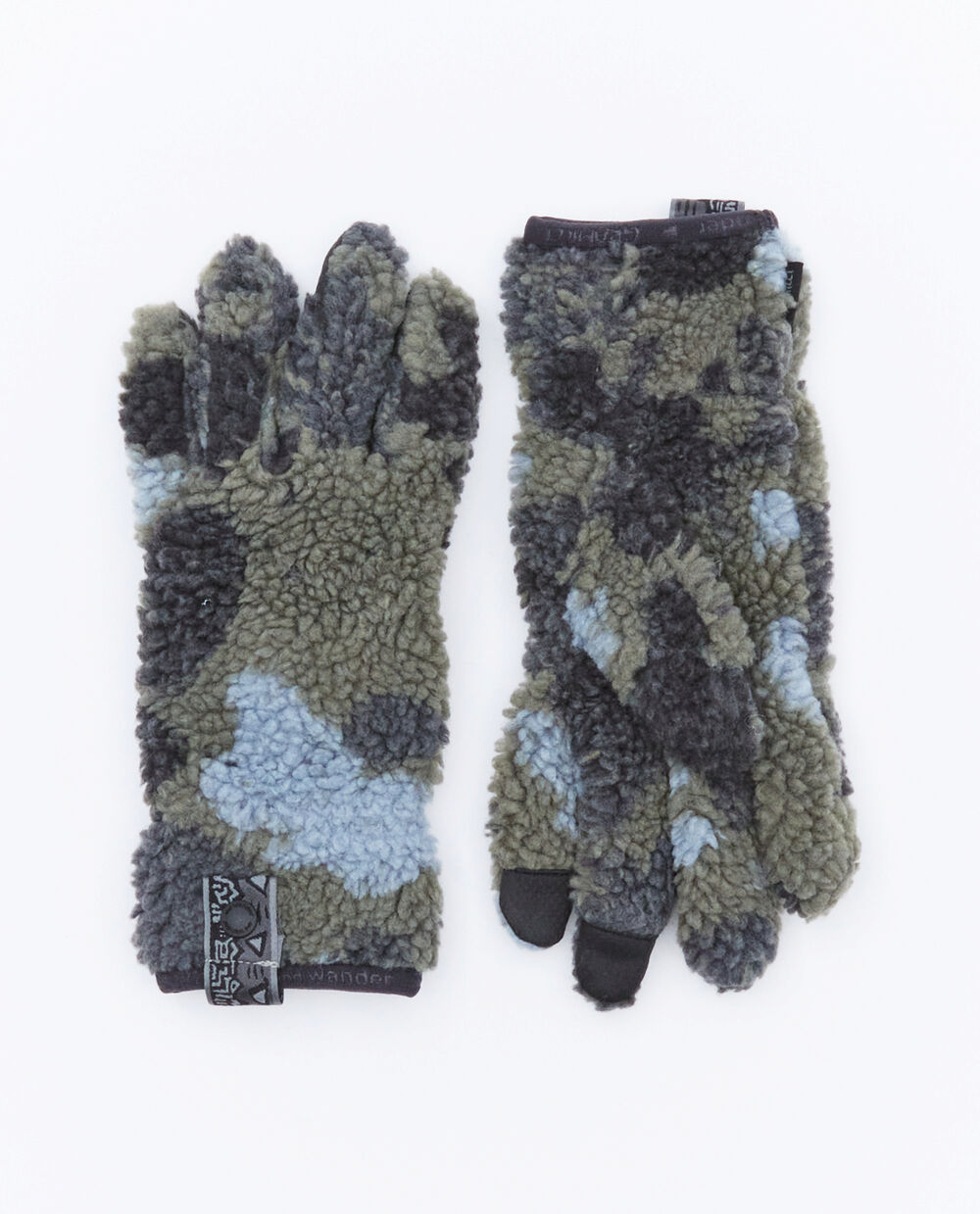 GRAMICCI X AND WANDER JQ TAPE FLEECE GLOVES x and Wander