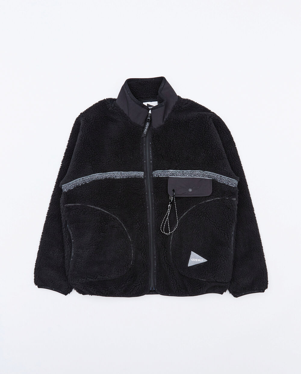 GRAMICCI X AND WANDER JQ TAPE FLEECE JACKET x and Wander