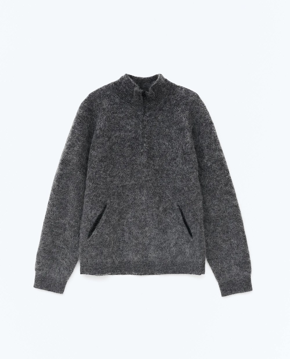 HIKING PATROL ESSENCE MOHAIR MIXED KNIT TOP