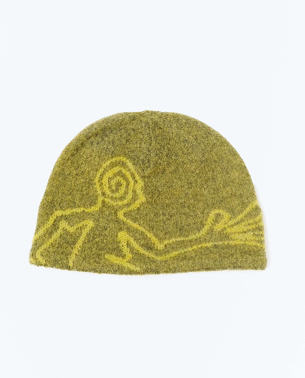 HIKING PATROL MOSCOT MOHAIR MIXED KNIT BEANIE