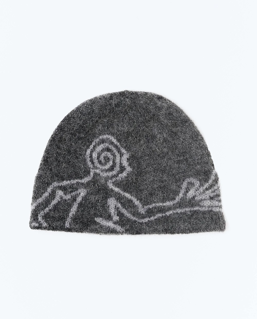 HIKING PATROL MOSCOT MOHAIR MIXED KNIT BEANIE