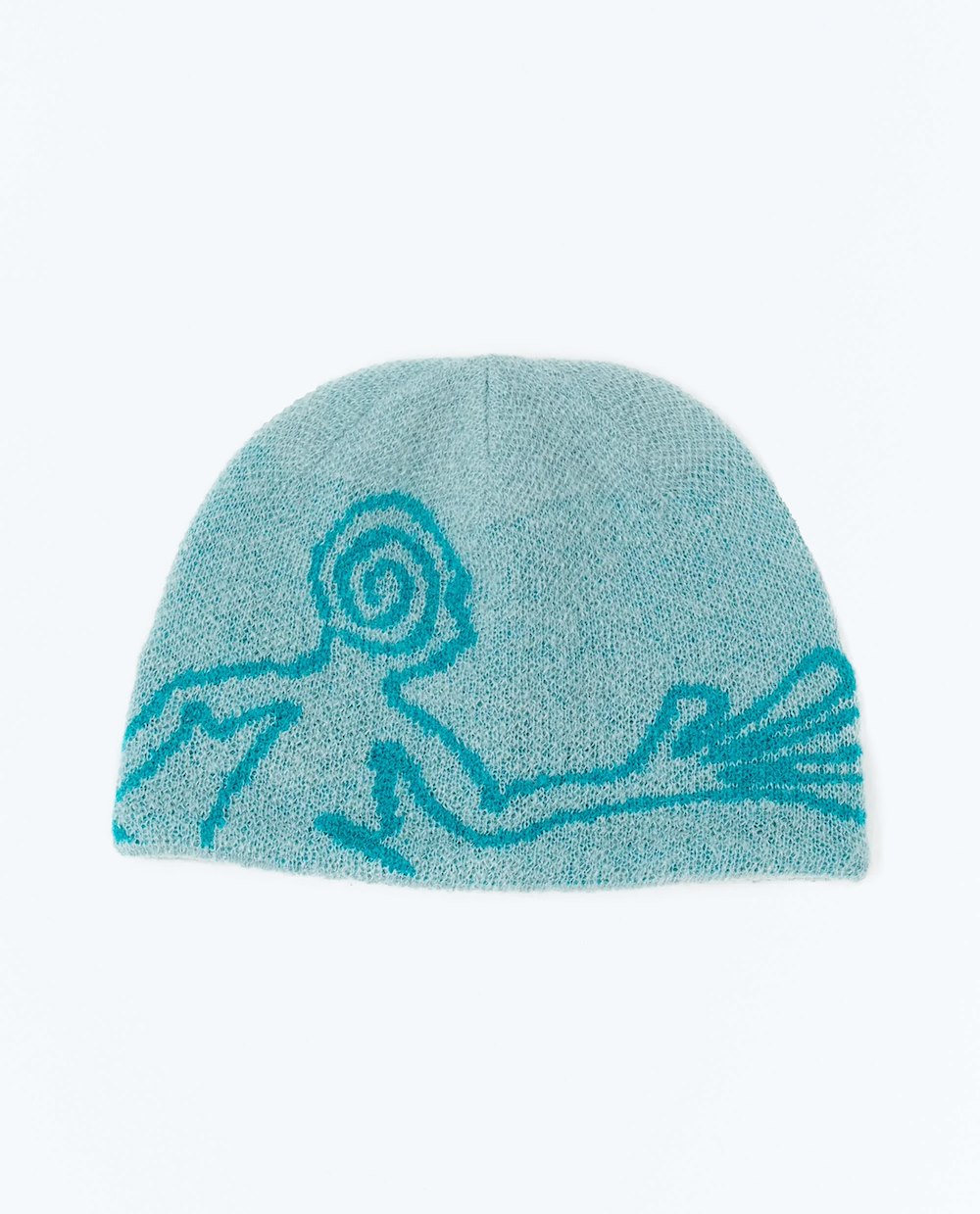 HIKING PATROL MOSCOT MOHAIR MIXED KNIT BEANIE
