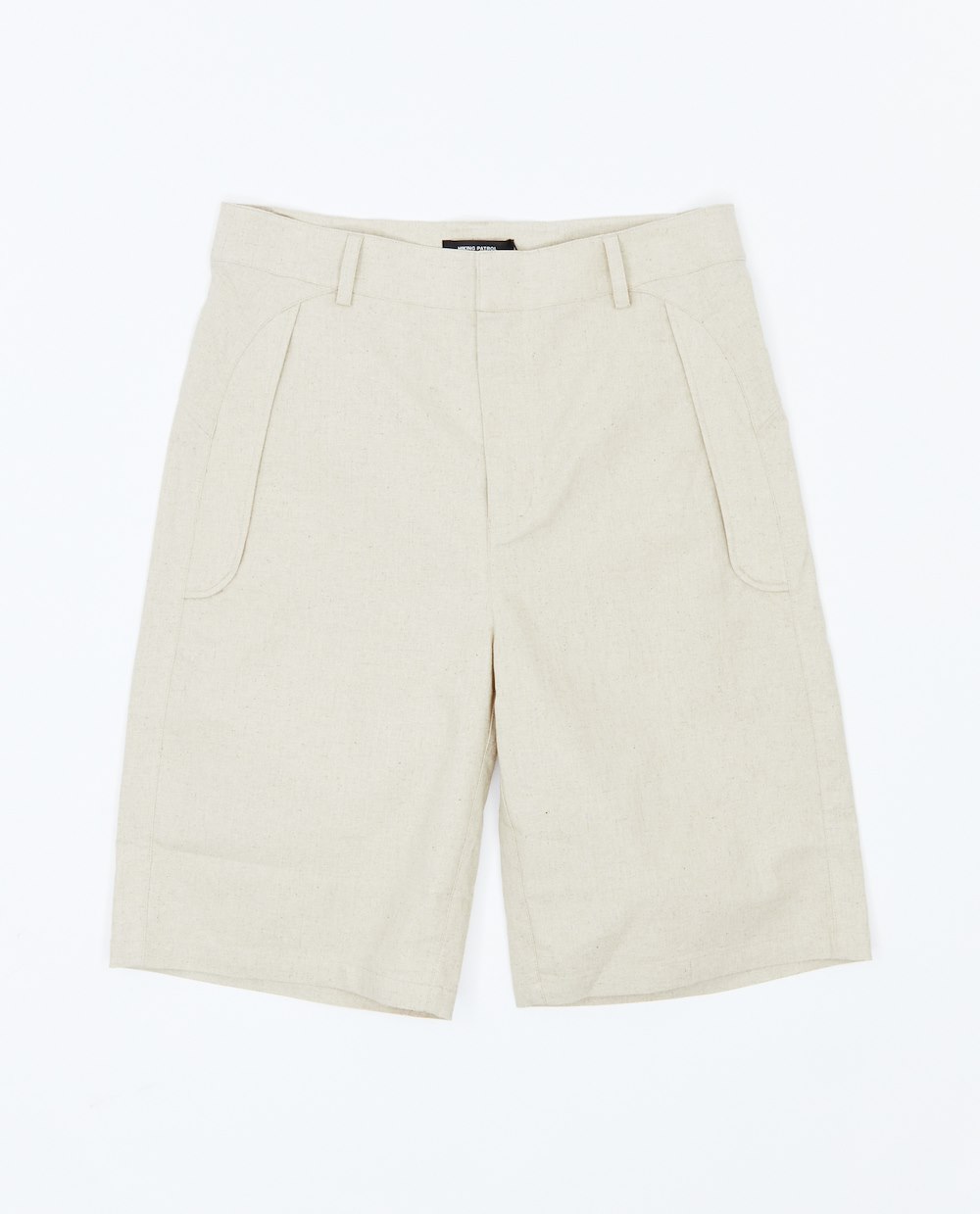 HIKING PATROL PATH LINEN COTTON MIXED SHORTS