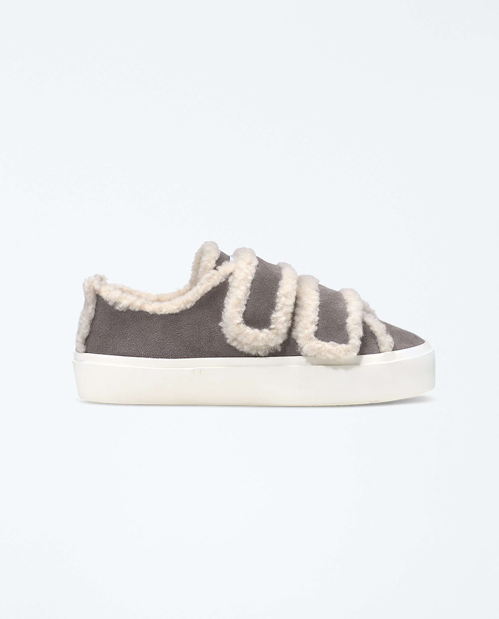 INUIKII W SHEARLING LOW VELCRO