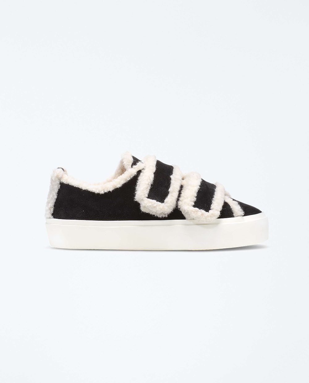 INUIKII W SHEARLING LOW VELCRO