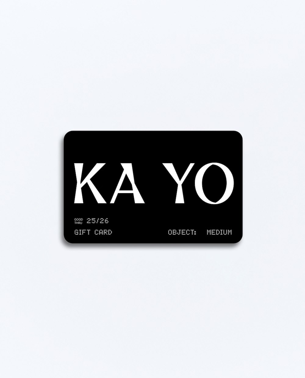 KA YO KA YO GIFTCARD M