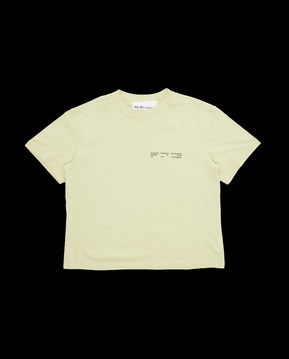 KA_YO_Prototype BOXY GRAPHIC TEE