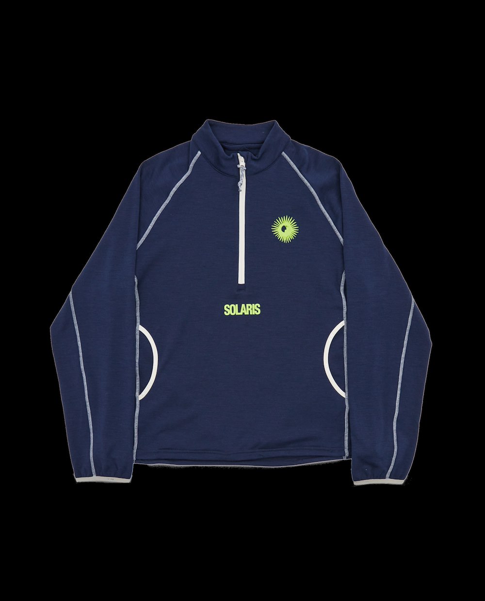 KA_YO_Prototype HALF ZIP BASE LAYER SOLARIS