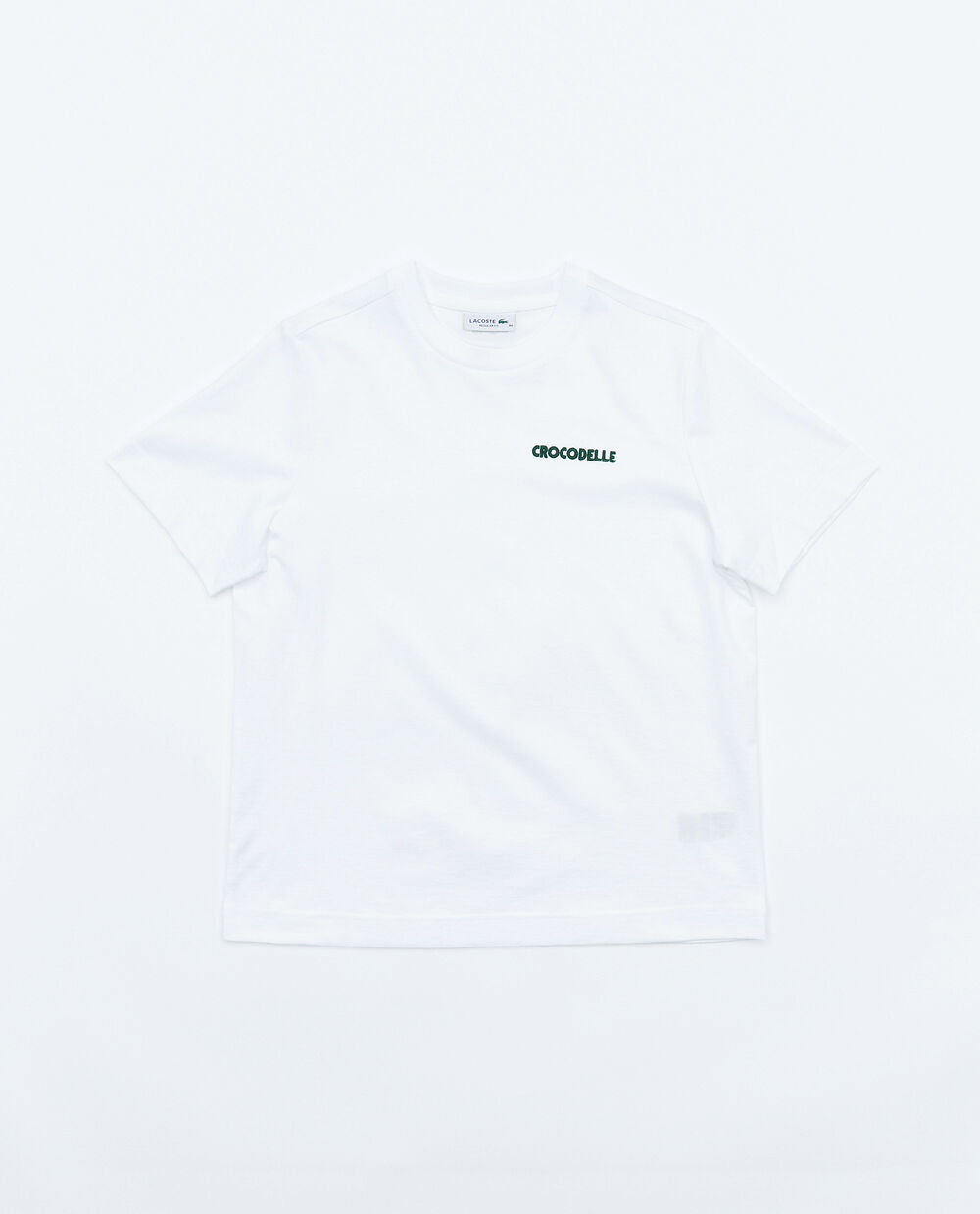 LACOSTE EMBROIDERY DETAIL JERSEY T-SHIRT
