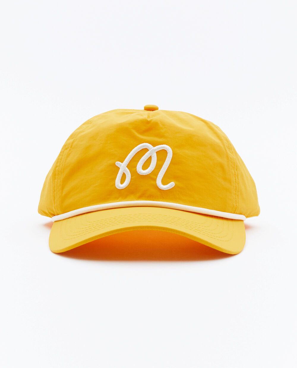 MALBON M SCRIPT NYLON ROPE HAT