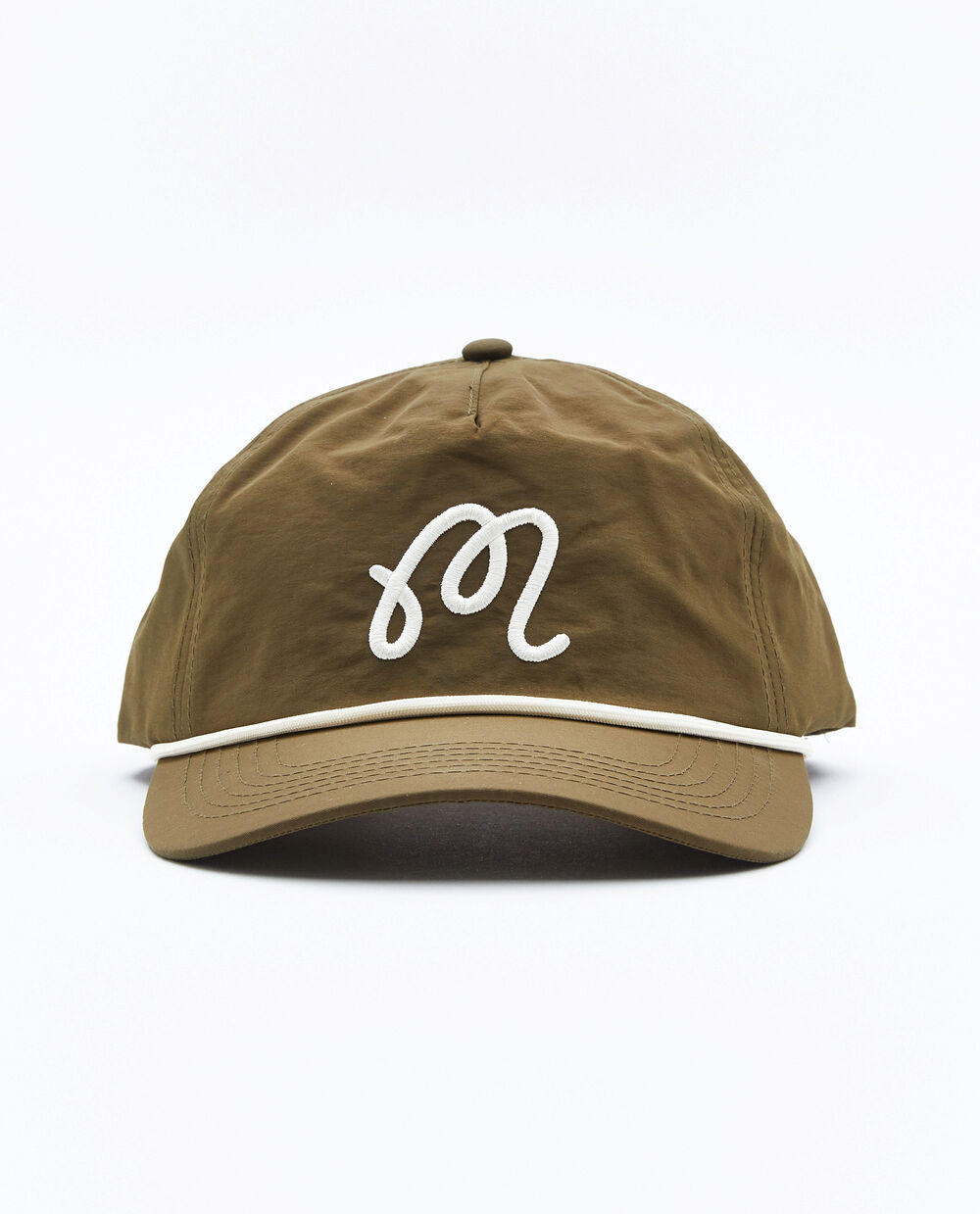 MALBON M SCRIPTS NYLON ROPE HAT