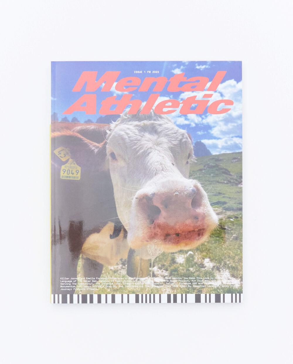 MENTAL ATHLETIC MENTAL ATHLETIC ISSUE 1 - COVER 4 W/ COWS