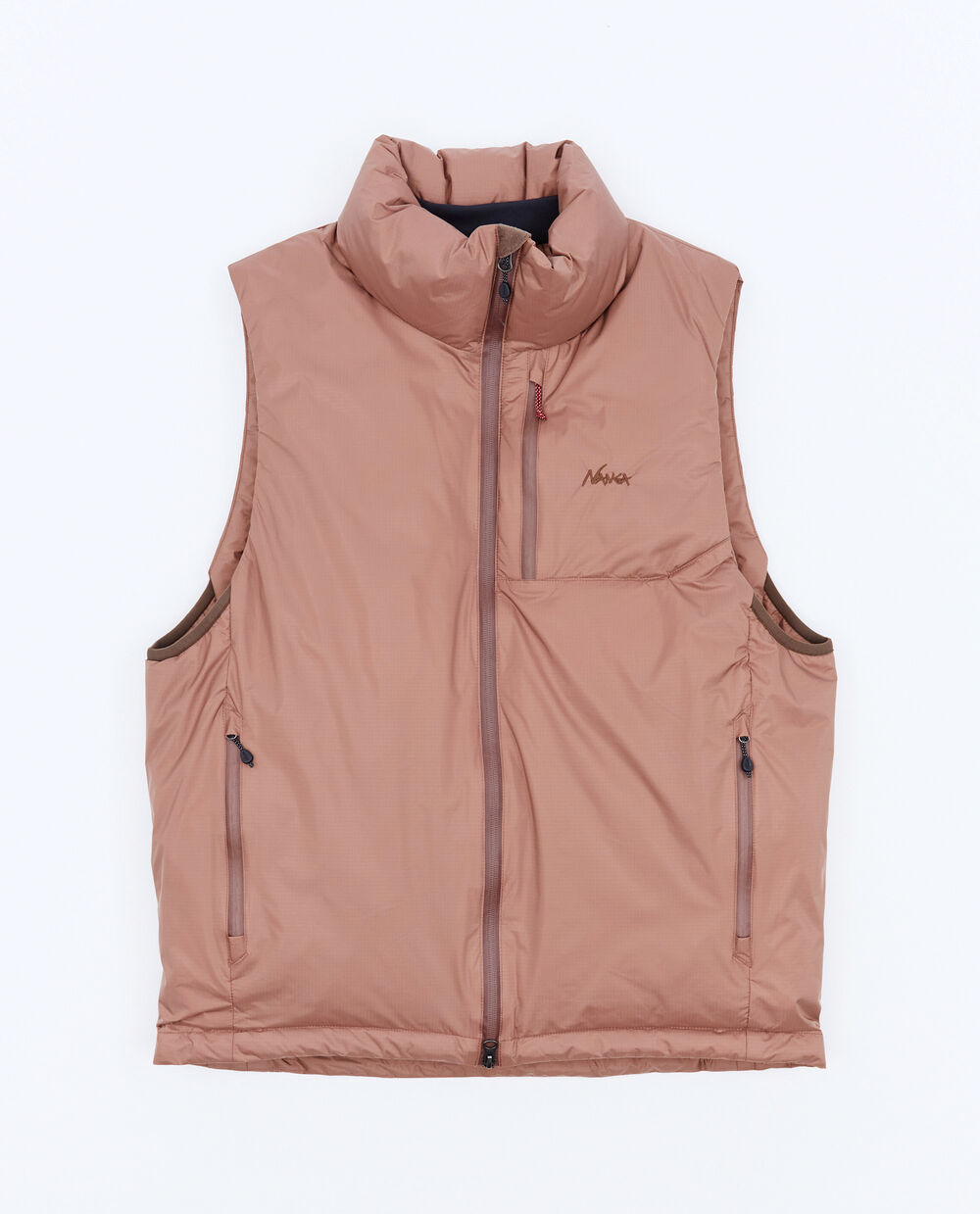 NANGA AURORA TEX STAND COLLAR DOWN VEST