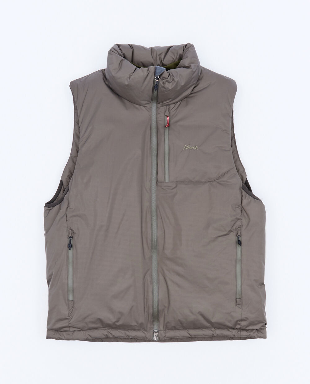 NANGA AURORA TEX STAND COLLAR DOWN VEST