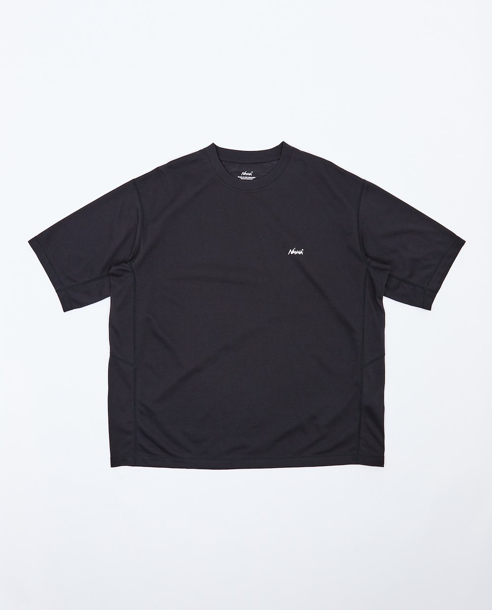 NANGA DRY MIX PIVOT SLEEVE TEE
