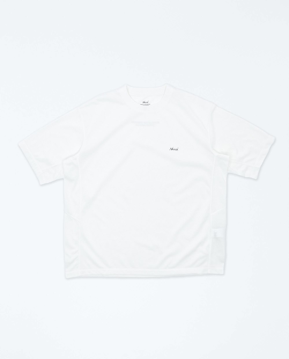 NANGA DRY MIX PIVOT SLEEVE TEE
