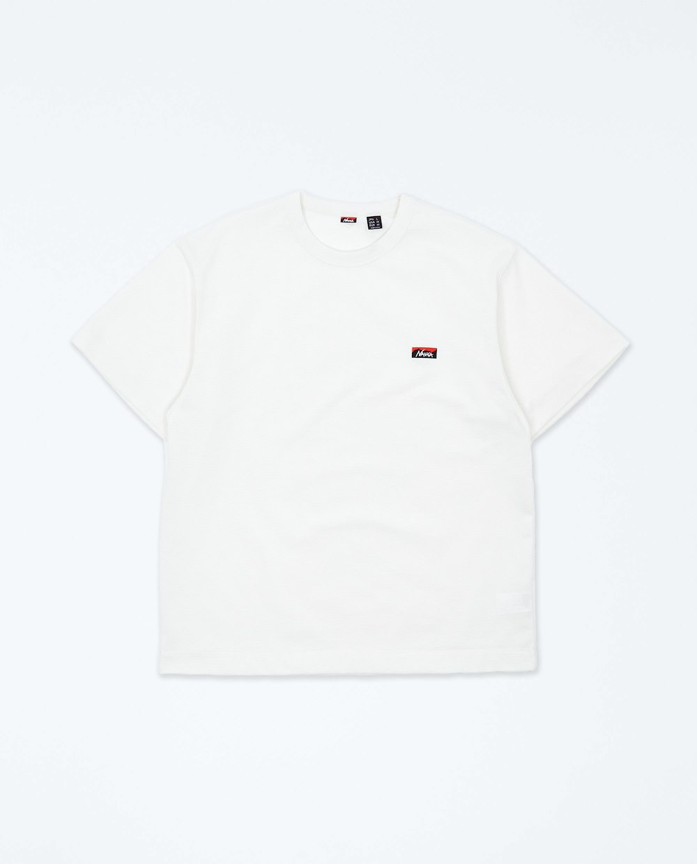 NANGA ECO HYBRID BOX LOGO EMBROIDERY TEE
