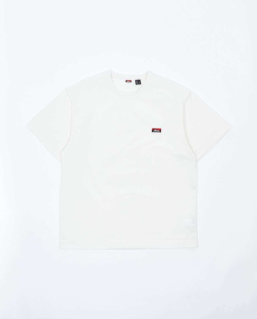 NANGA ECO HYBRID BOX LOGO EMBROIDERY TEE