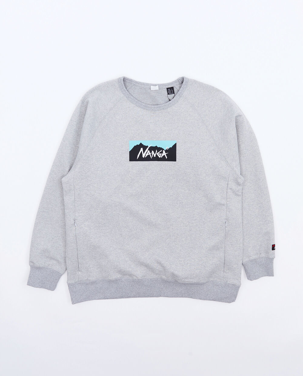 NANGA ECO HYBRID BOX LOGO SWEATSHIRT