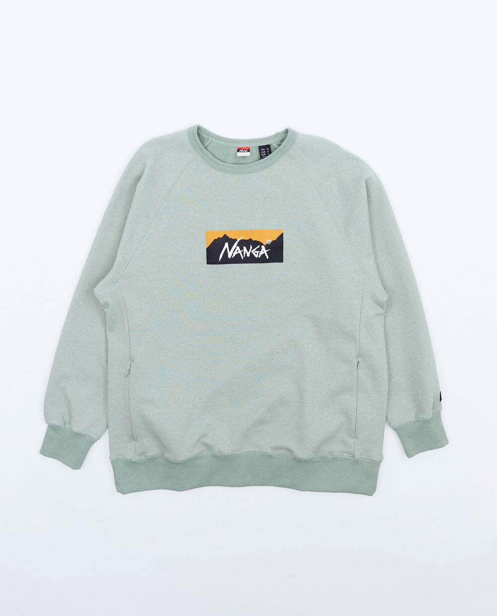 NANGA ECO HYBRID BOX LOGO SWEATSHIRT