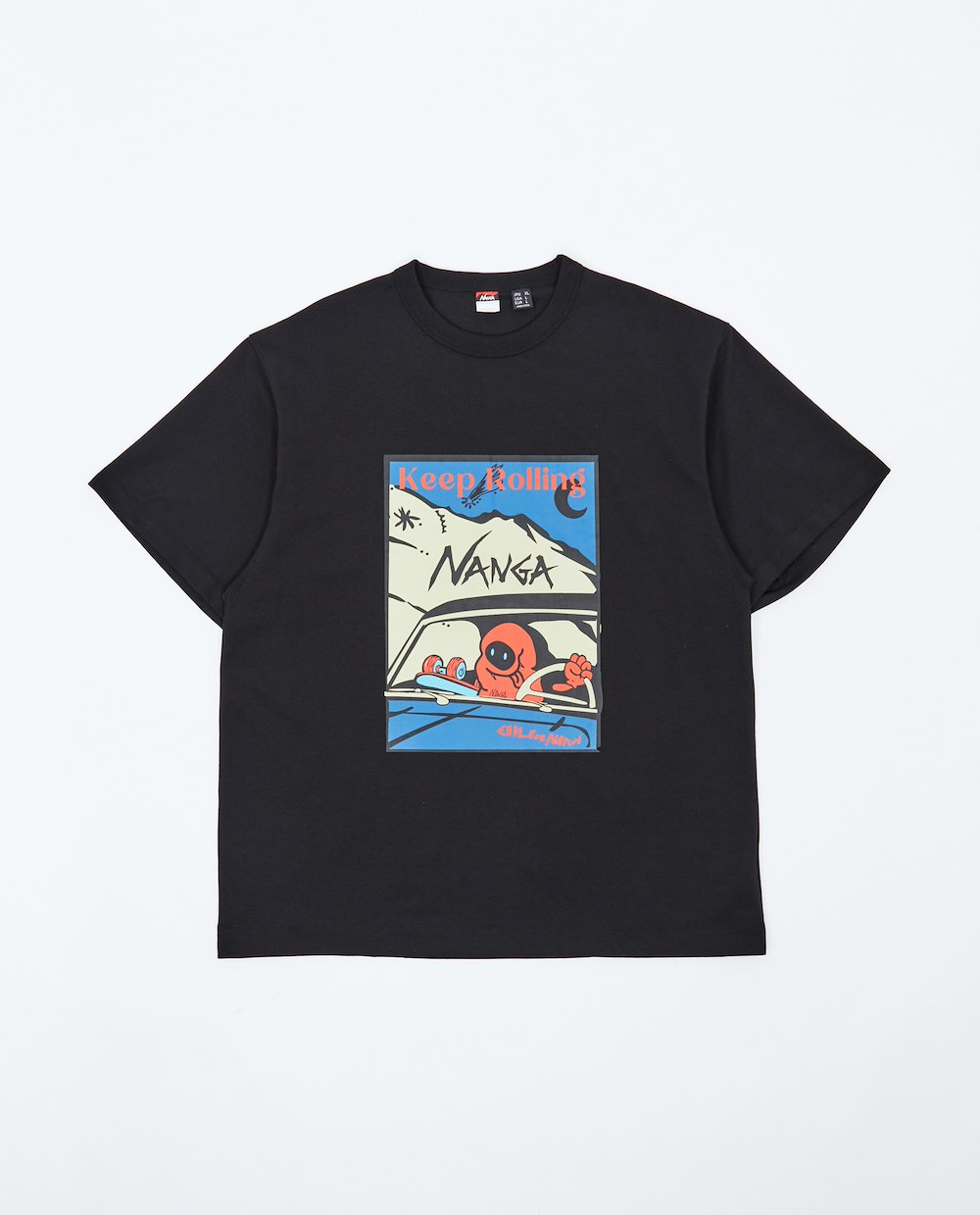 NANGA ECO HYBRID KEEP ROLLING TEE