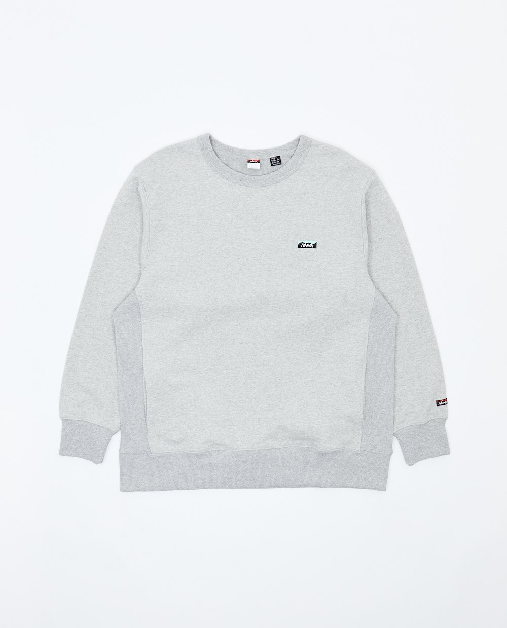 NANGA ECO HYBRID MINI BOX LOGO EMBROIDERY SWEATSHIRT