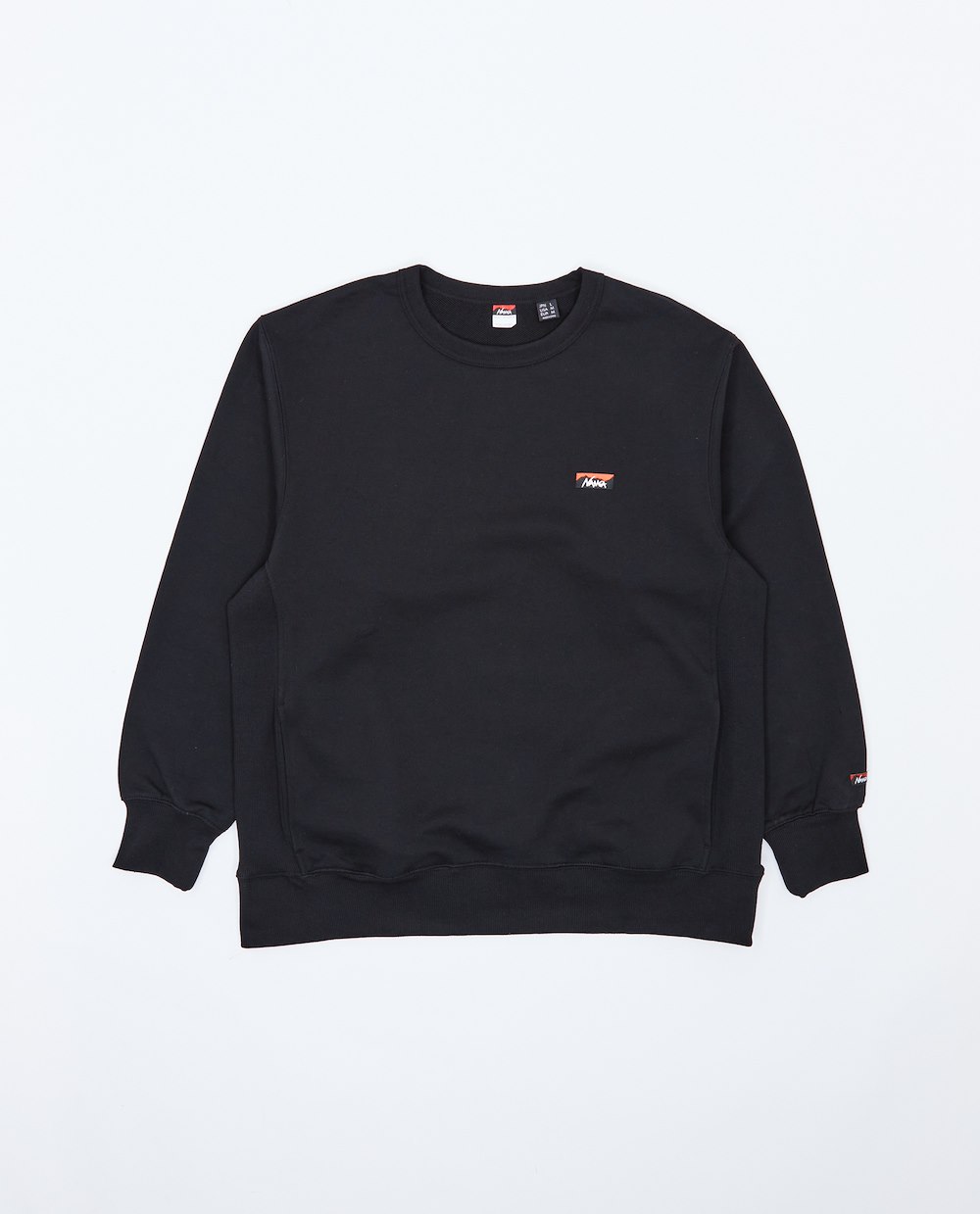 NANGA ECO HYBRID MINI BOX LOGO EMBROIDERY SWEATSHIRT