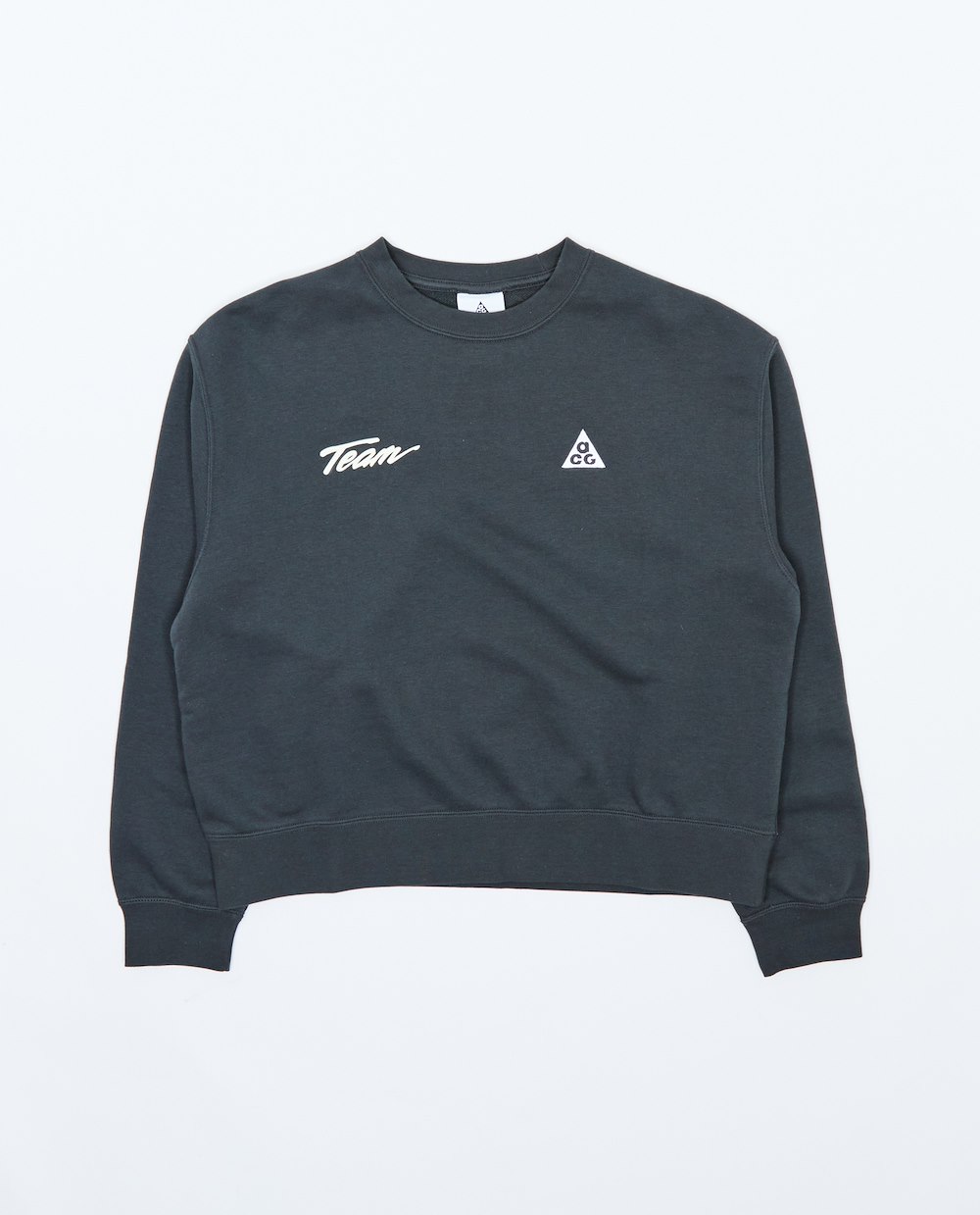 NIKE ACG W ACG "TUFF FLEECE" CREW-NECK SWEATSHIRT