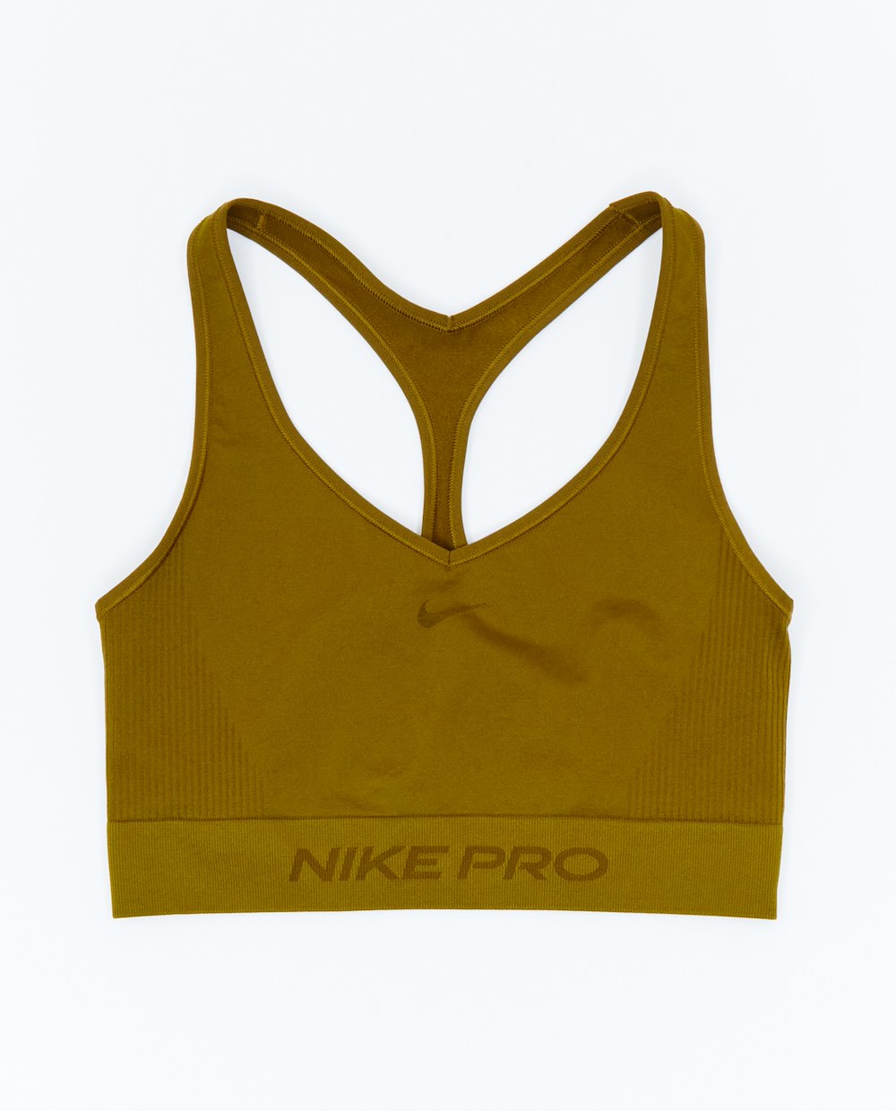 NIKE W PRO SEAMLESS DRI-FIT CROPPED TANK TOP