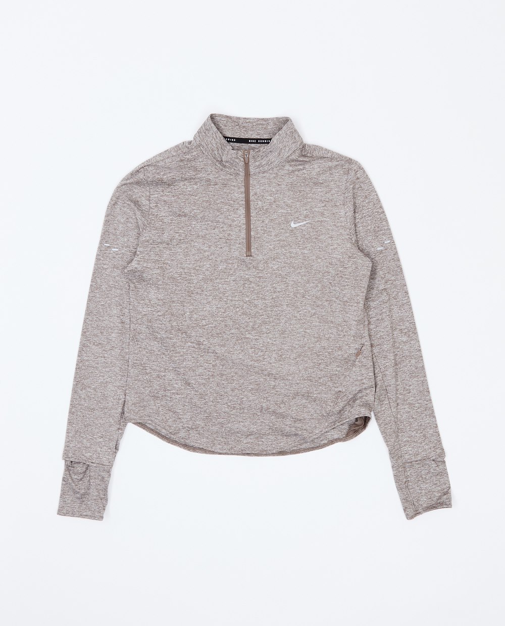 NIKE W SWIFT DRI-FIT UV 1/4-ZIP RUNNING TOP