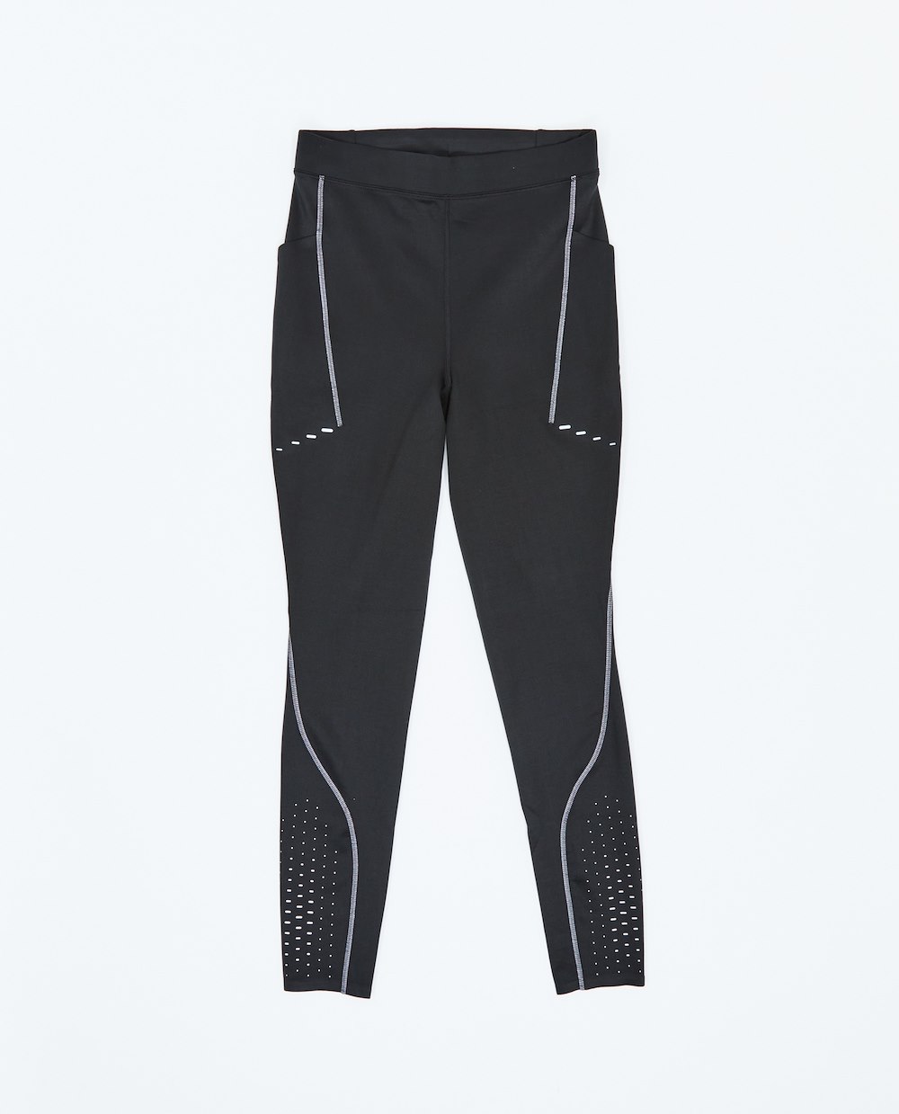 NIKE W SWIFT HIGH-WAISTED 7/8 RUNNING LEGGINGS WITH REFLECTIVE ACCENTS