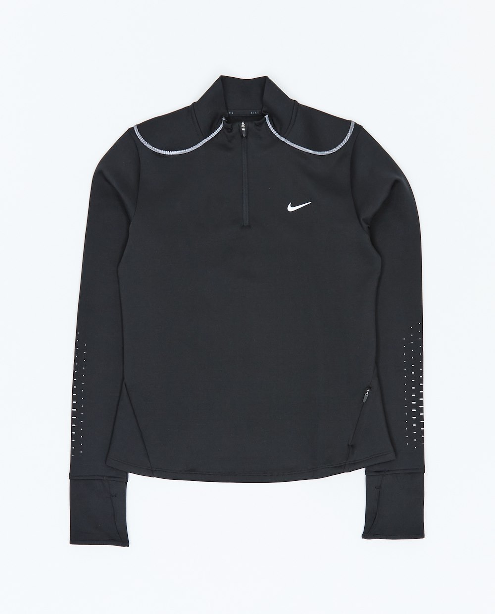 NIKE W SWIFT THERMA-FIT ADV 1/4-ZIP RUNNING TOP WITH REFLECTIVE ACCENTS