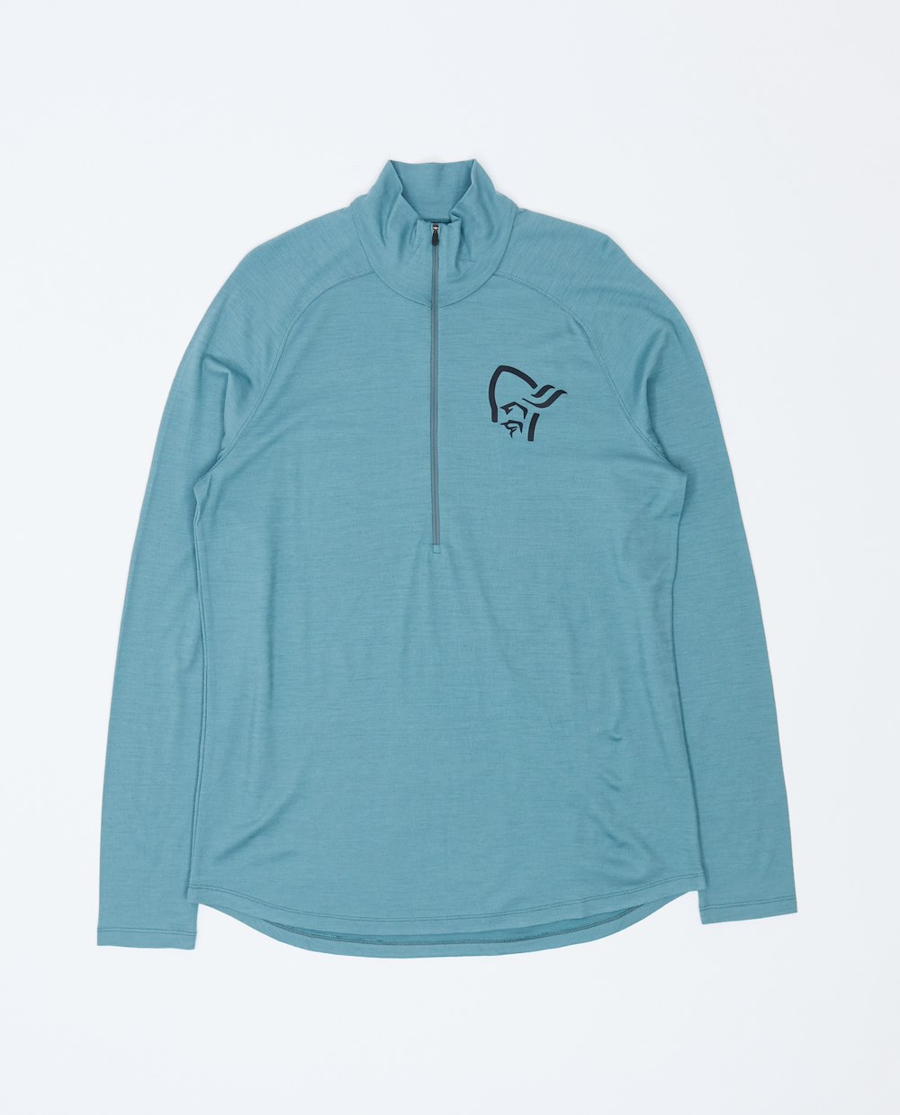 NORRØNA FEMUND PUREULL ZIP NECK M'S