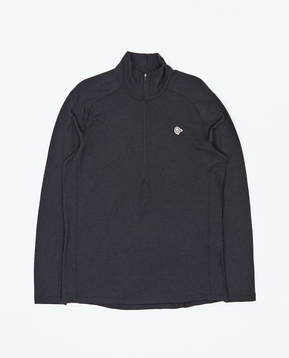 NORRØNA FEMUND PUREULL ZIP NECK M'S
