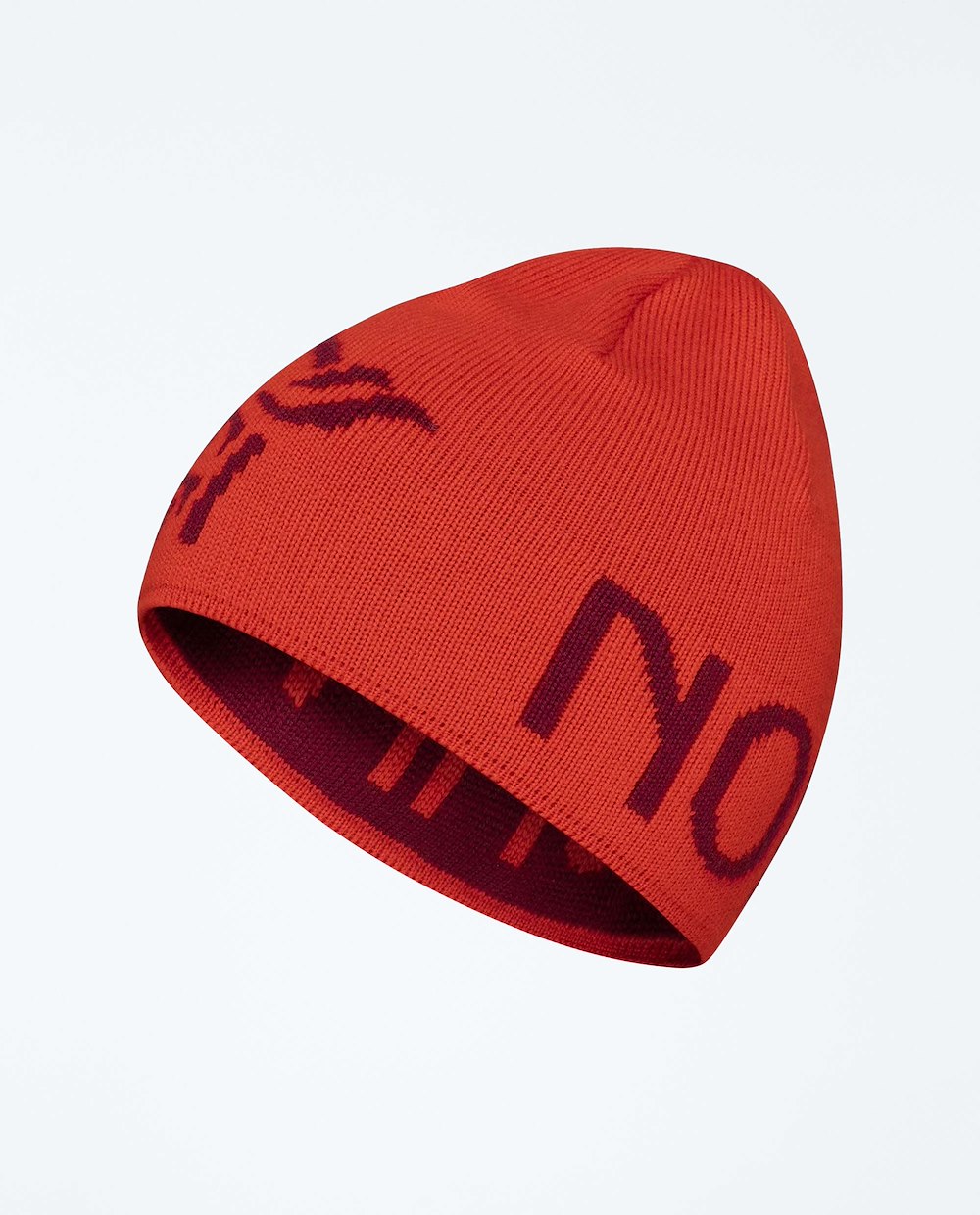 NORRØNA MERINOULL LOGO BEANIE